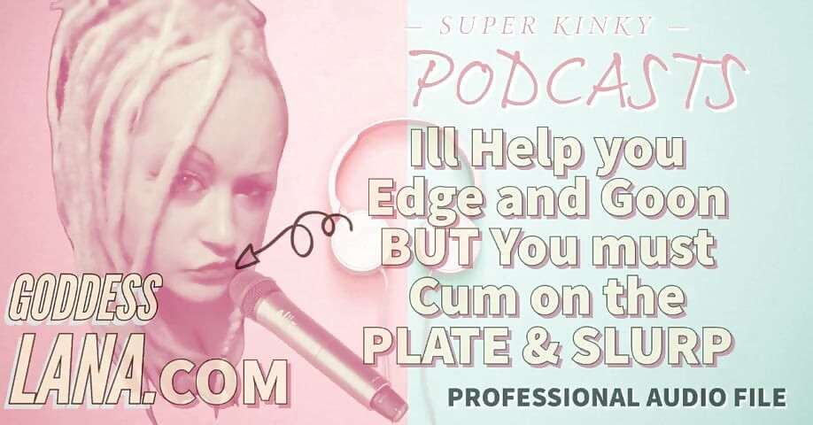 Kinky Podcast 11 Jeg kan hjelpe deg med å gå og gå, men du må komme på tallerkenen og slurpe
