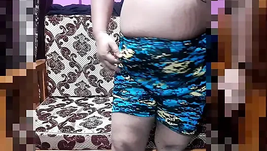 Indian Boudi Show Body With Husband In Video Call.