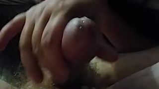 Wife jerking me off until I cum