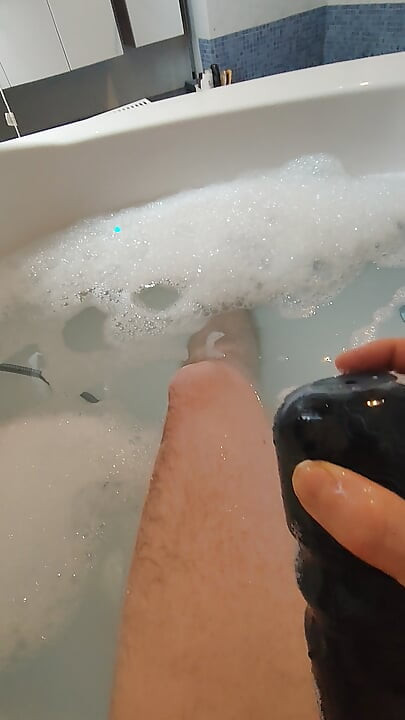 Private Bubble Bath - Real Amateur Solo and Unexpected Ending - Part 1