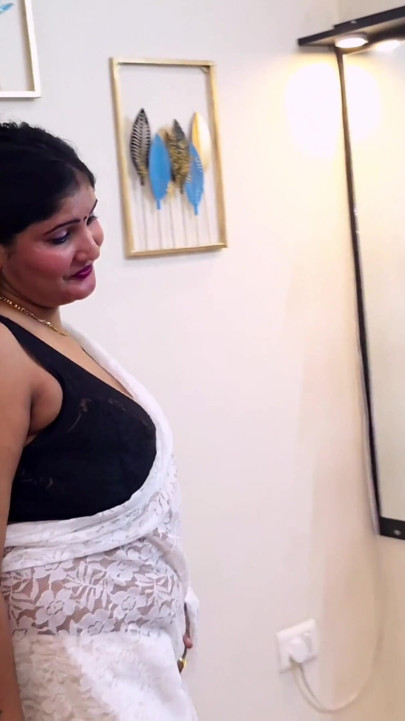 An Indian Asian desi sister-in-law got excited while watching a love video with her husband’s sister and then started | Clip 1