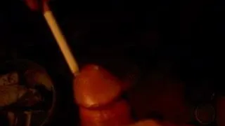 Сжигание сигаретой пениса