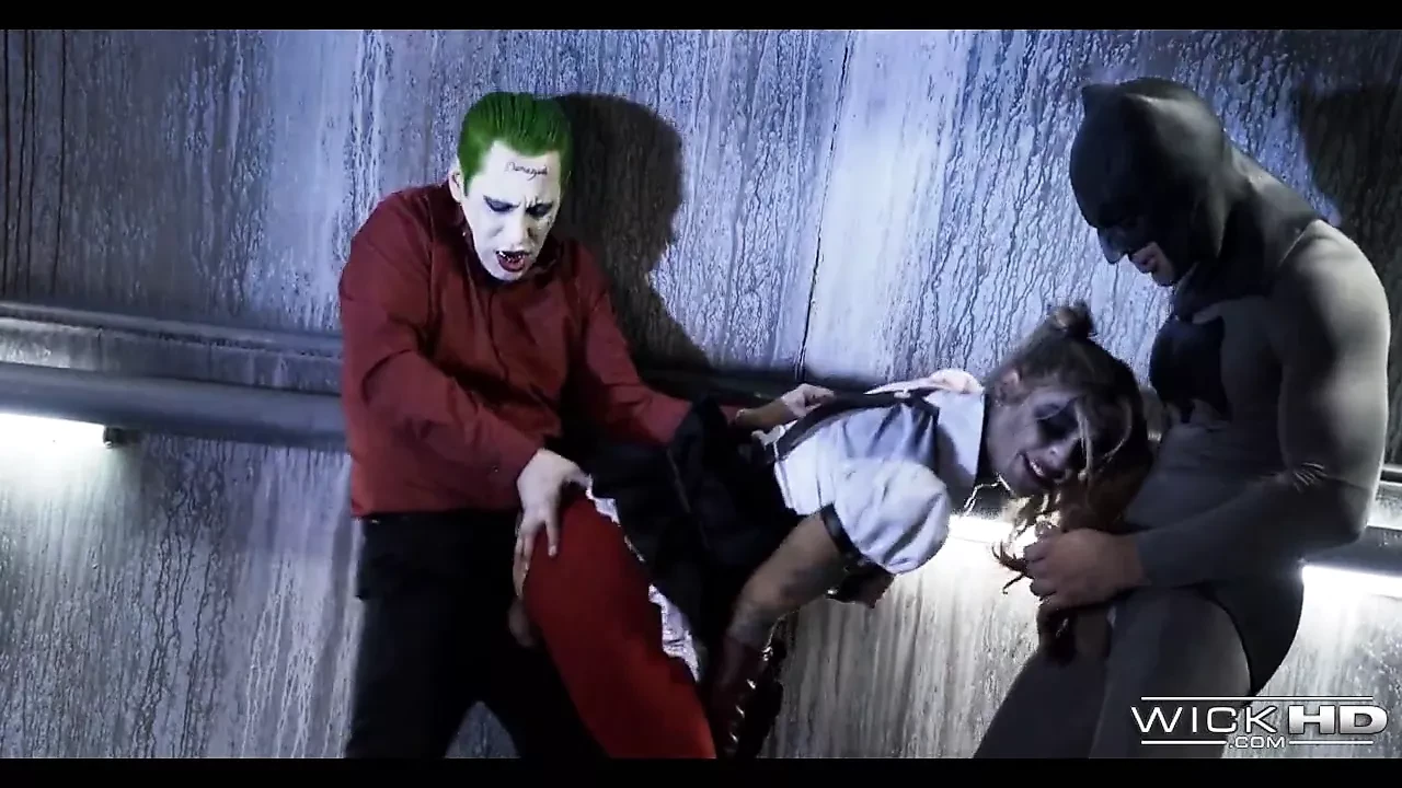 Trio con Batman e Joker
