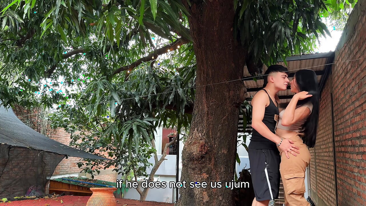 I CAUGHT MY COLOMBIAN NEIGHBOR UP STEALING THE MANGOES FROM MY TREE and we ended up fucking in the yard! - SPACE PRODUCTIONS