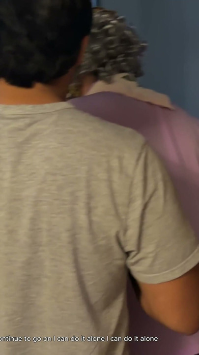 Family therapy - my wife fulfills my fantasy of seeing her fuck grandpa / first time being a cuckold | Clip 1