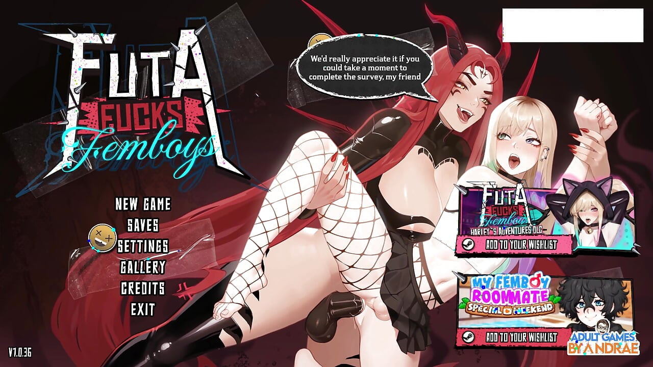 Futa 乱搞 Femboys 游戏第 1 部分 - Leia 遇到外星共生玛瑙