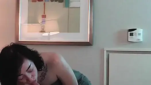 Super Sexy Petite Tatted Teen Sucking Cock - Compilation 2