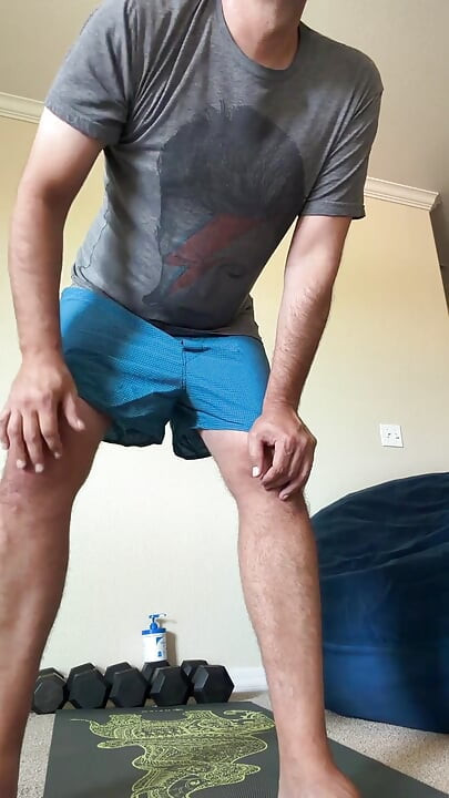 Morning Yoga Turning Into Heavy Dick Petting
