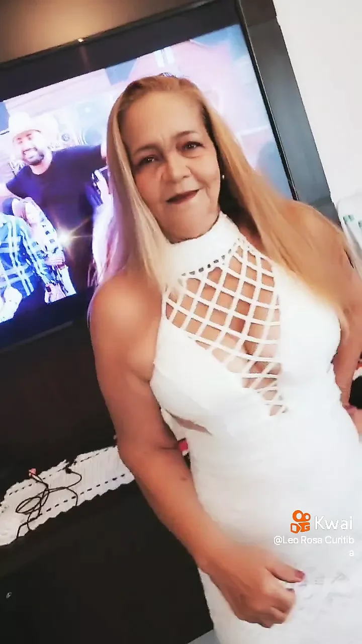Me in a white dress