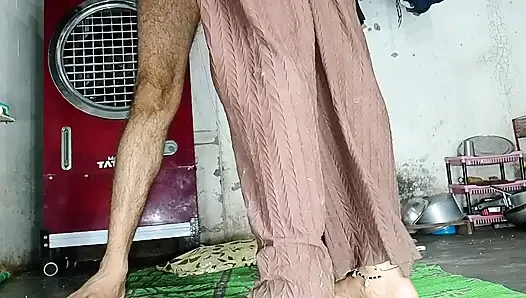 Stepsister hit ass, sucked his cock from stepbrother's cock and sucked water from his cock Hindi audio
