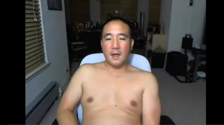 Asian Daddy on webcam again