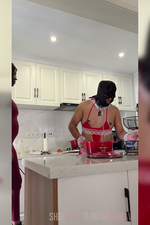 Unfiltered African Femdom Domestic Servitude