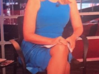 Fox news sandra smith gambe e omaggio