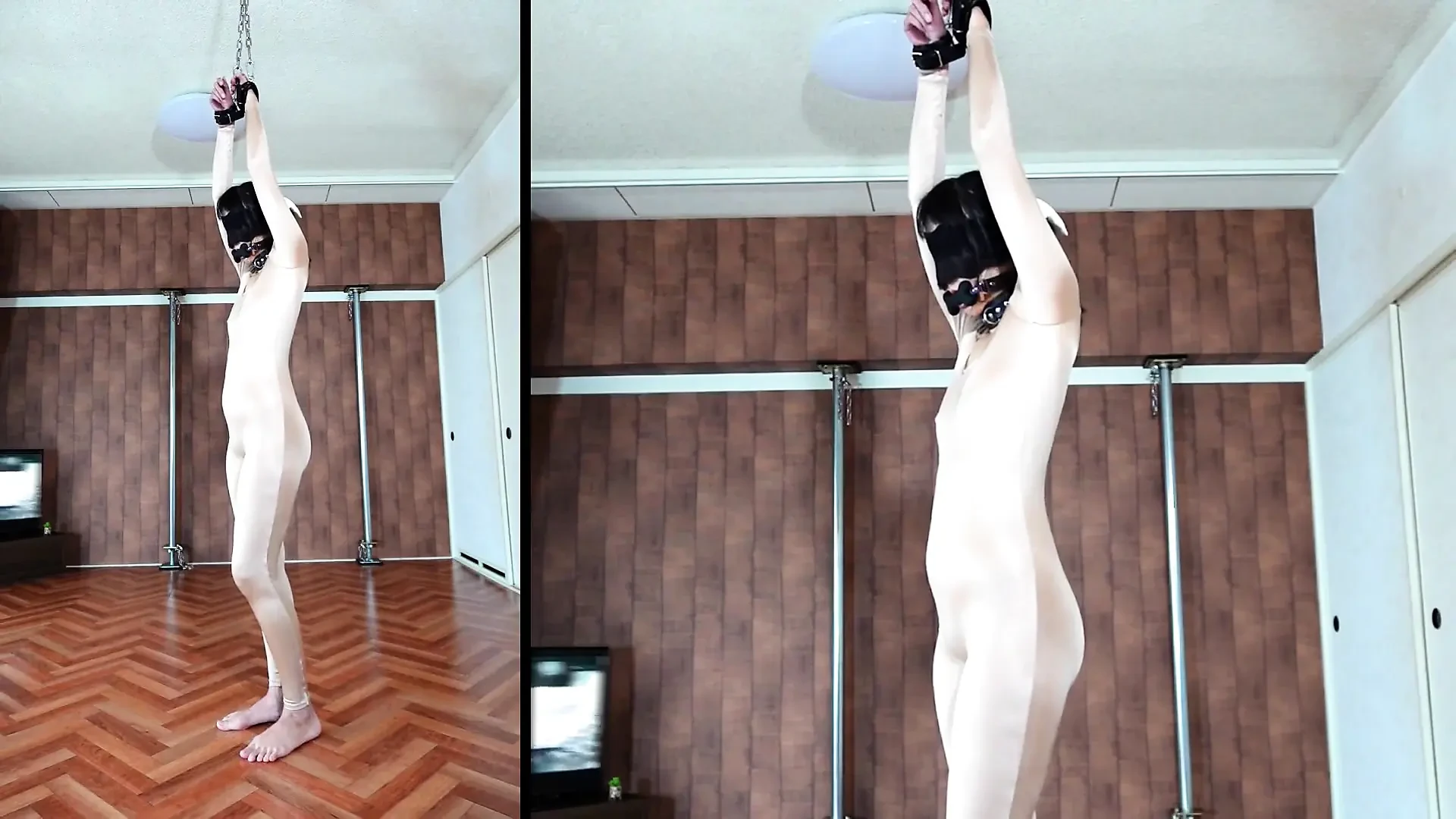 Three-point Pleasure Stimulation with No Panties and No Bra