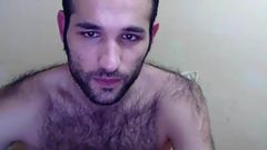 Ayyub - superhårig muslimsk arabisk gay från Irak - xarabcam