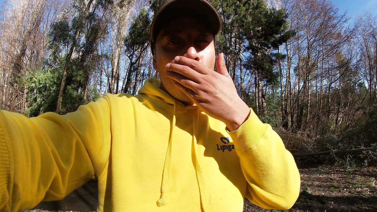 Sweaty Jock Jerks off in Forest While Talking Dirty - Hairy, Uncut & Verbal (part 1)