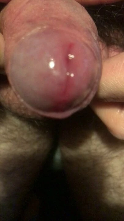 Playing with precum