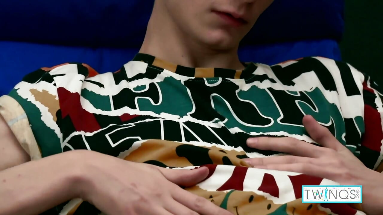 Horny Lucas A Fingers His Tight Asshole While Rubbing His Long Cock!