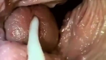 Her Fanny's View Of Your Cumshot