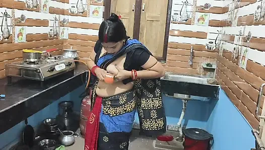 Hot indian milf maid wife is seducing and fucking hard, desi sex video