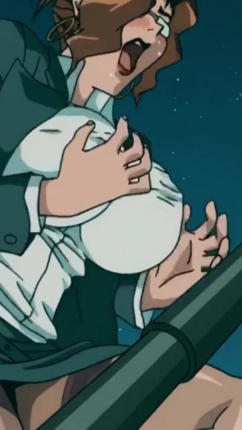 Spectacular moment from "Big cock sucking and cum in mouth, swallowing cum - Anime Hentai Uncensored"