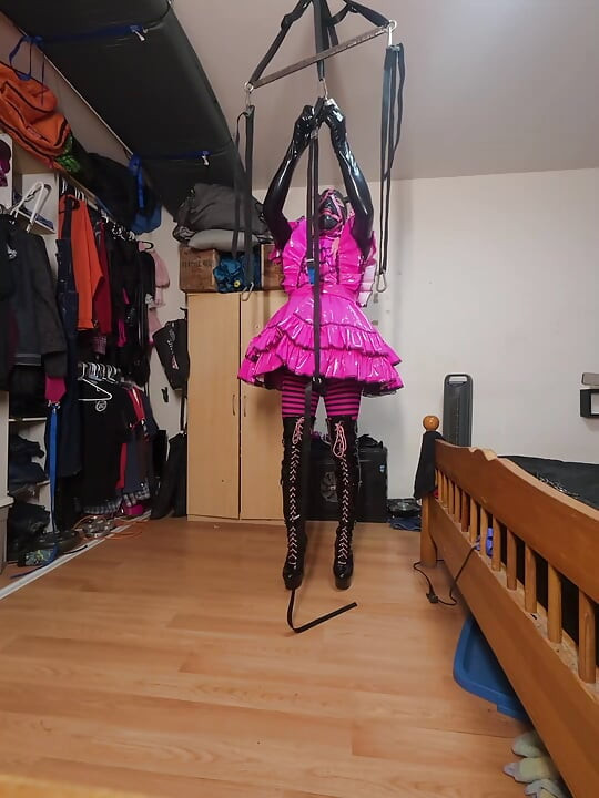 Sissy Maids Strap Self Bondage