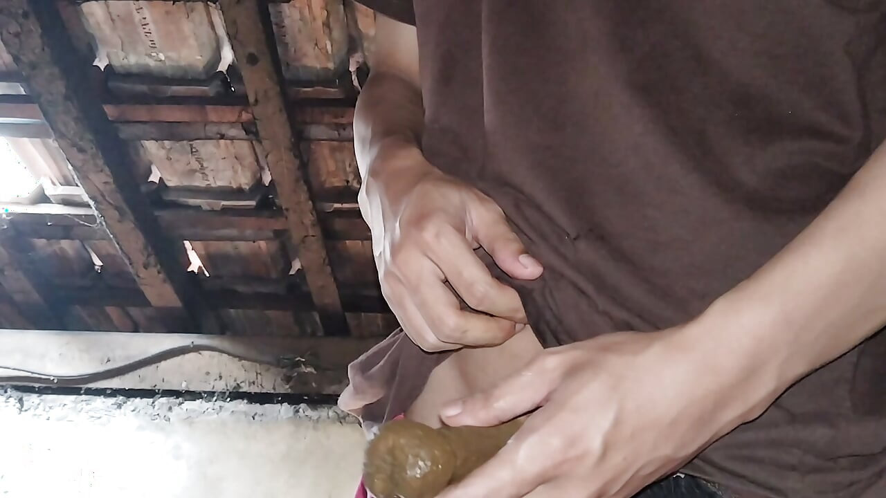 Masturbating on the attic of your own house