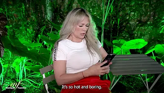 Üvey oğlumun arkadaşını eve getiriyorum, böylece büyük yarağıyla amımı sikebiliyor - Monique Fuentes ve Big Jackson