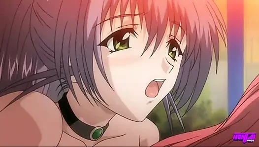HENTAI PROS - Hitomi’s Jealousy Turns To Pleasure As She’s Double-Stuffed, And Creampied By Akitoshi And Mina