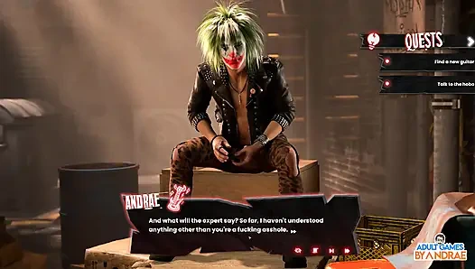 Gameplay sin & rock'n'roll bagian 1 - van crash, halte motel & awal yang baru