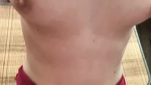 18-year-olds fucking in the kitchen during breakfast