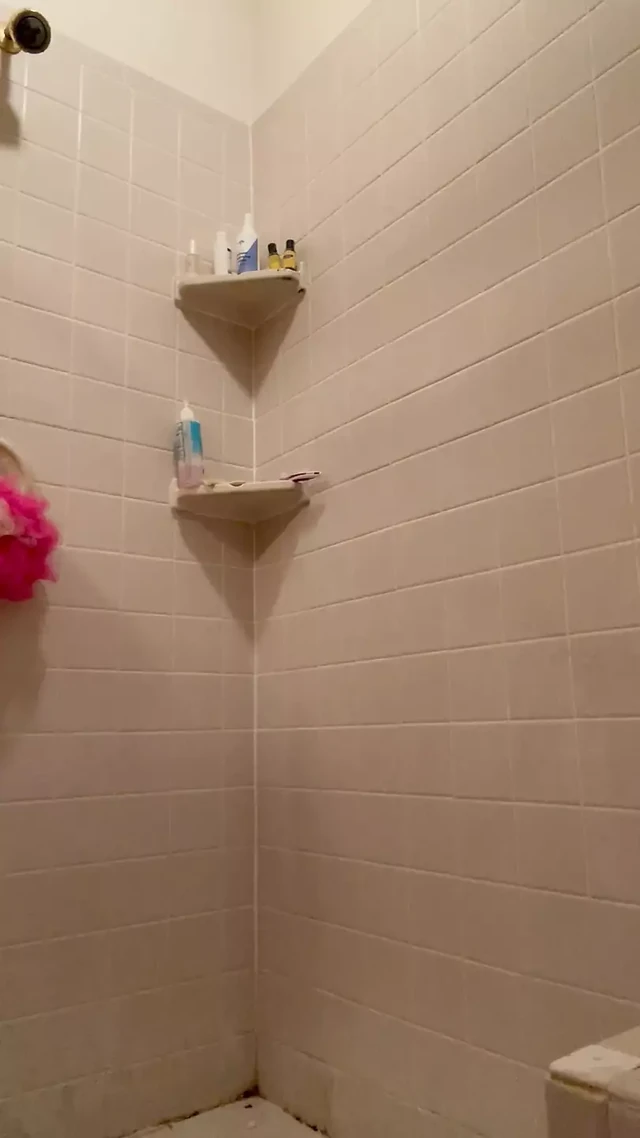 Peeing in the shower
