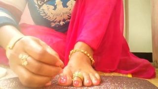 Nail art indien