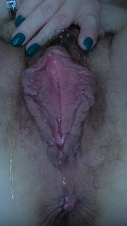 Creamy Self Fisting -Messy Wet Pussy Stretching & Close Up Play | Clip 1