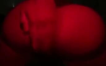 Horny Bubble Butt Slut Shoves Bottle in Ass