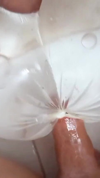Captivating moment from "Toy in the Shower - Couldn't Resist the Urge...🍑"