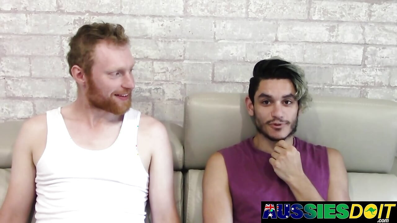 Australian Mars Thick Dick Explores Rhys Hairy Tight Asshole Raw