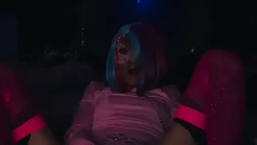 CD Sissy Cassy Cash Strokes Her Big Cock