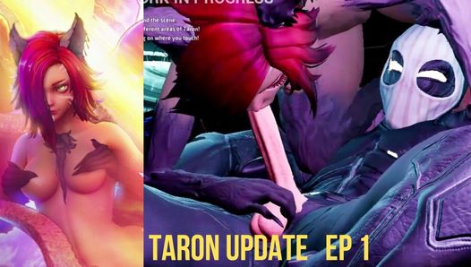 Subverse - Taron update part 1 - update v0.4 - hentai game - gameplay - sex scene