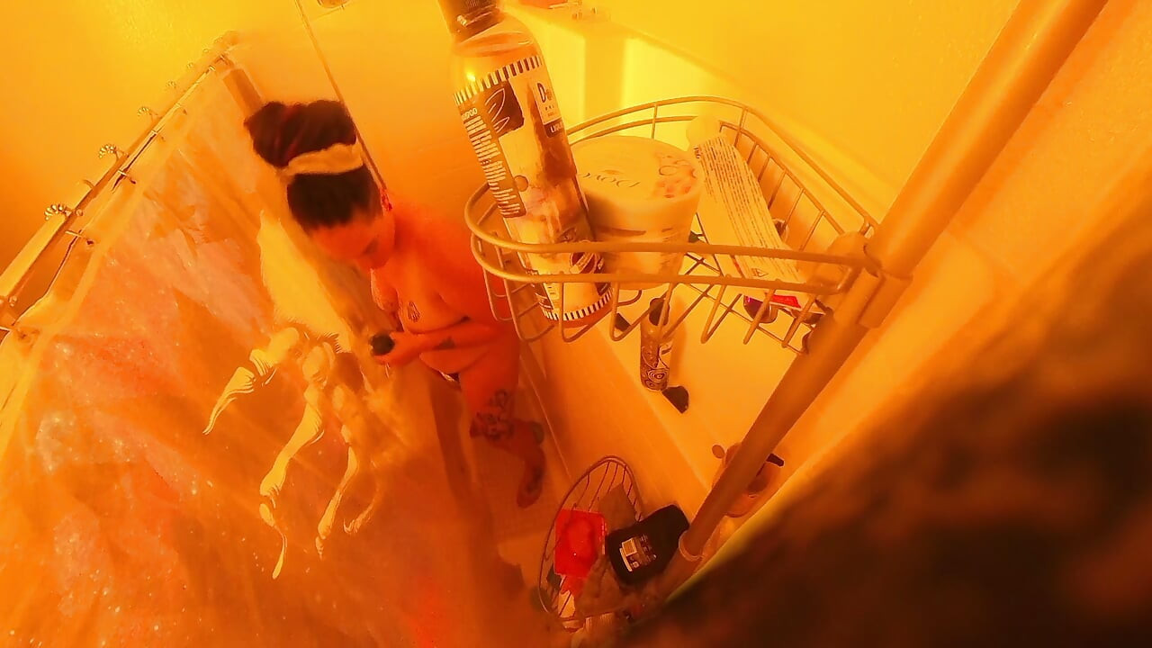 Stepson Catches Me in the Shower