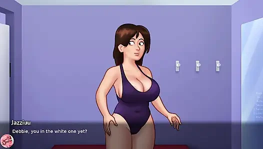 Üvey annemin göğüsleri onu çıplak gördüğümde beni sert yapıyor - 1 - jazziuu