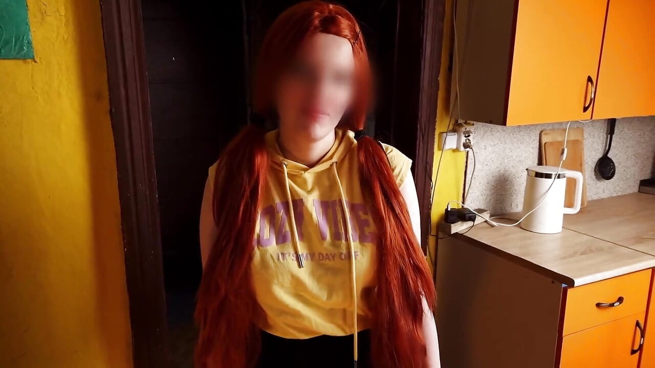 Stepsister says I wish I could feel your dick inside me before going to college