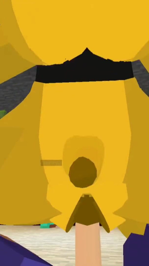 Minecraft Fapcraft: Fazclaire's Nightclub Edition Fucking Type 1 or Golden Bonfie, Golden Bonnie, in ass and face fucking | Clip 1