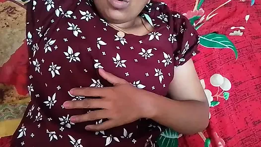 Tamil village girl puts her husband's penis in her mouth and gives him p...