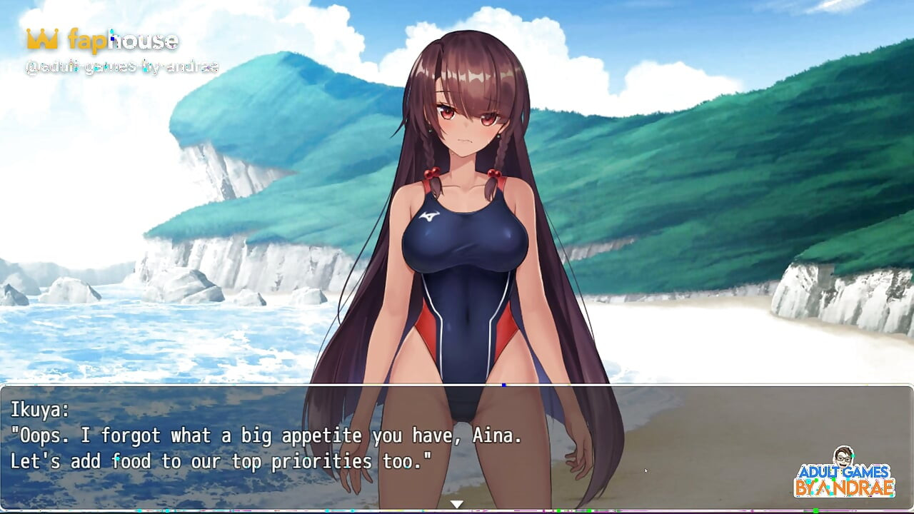 Island Ntr Survival Ss Gameplay Part 1 - 1 Woman and 5 Men in an Island