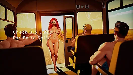 2069 The Bus NSFW Sex Fantasy Series Part 3