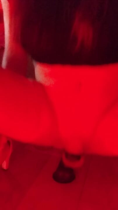 In red