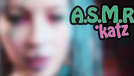 Ich spreche über R - Relief - ASMR podcast SFW spricht goth dünnes mädchen dreadlocks tattoo-modell inked mädchen
