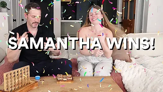 Samantha joiner si bintang porno skotlandia dengan pantat bahenol lagi asik ngentot di podcast tom games