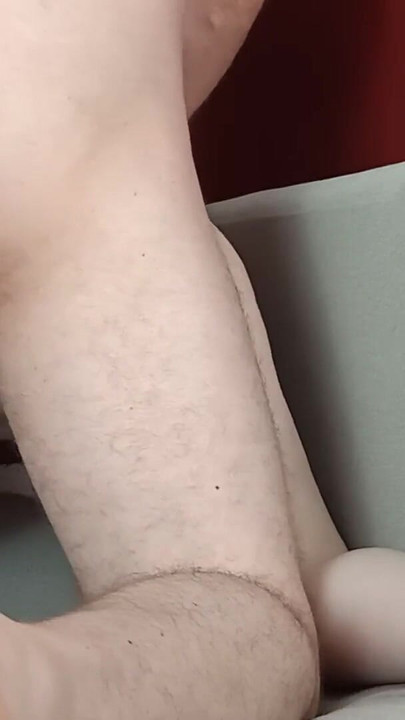 Captivating moment from "Sex on the sofa on a holiday day"